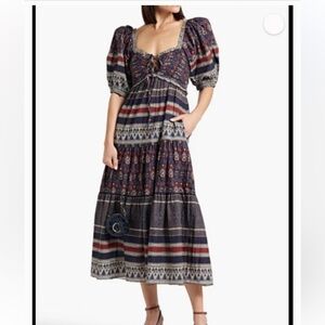 Sea New York dress in Navy Multi